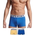 2er-set Boxershorts Aus Bio-baumwolle Dual Logo Herren M