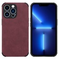 Hülle für Apple iPhone 11 PRO MAX mit Kunst-Wildleder Rückseite