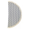 L'Anse - Badetuch Zig Zag, One Size, Taubengrau