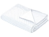 Beliani, Bezug Für Gewichtsdecke Aus Polyester Modern Callisto Unisex Weiss Bedruckt ONE SIZE