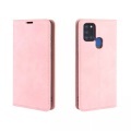 Galaxy A21s - Stand Flip Case Hülle rosa