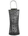 Beliani, Windlichtsäulen Aus Bambusholz Boho Mactan Unisex ONE SIZE