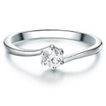 Damen Ring Damen Silber 57