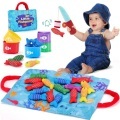 Activity-board - Kinderspielzeug für Kinder Angelspielzeug Lernspiele Motorikspielzeug, One Size, Blau