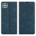 Galaxy A22 5G - Seidige Stand Flip Case Hülle