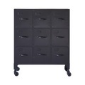 Kommode Aus Metall Industriel Unisex Schwarz ONE SIZE