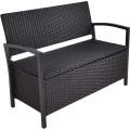 Gartenbank Ferrara 117 Unisex Schwarz ONE SIZE