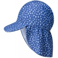 Swim Essentials - UV Sonnenhut 12 Jahre Blue Leopard, UV Sonnenhut Blue Leopard, ONESIZE, Multicolor