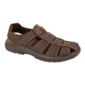 Sandalen, Gewachstes Leder Herren Braun 43