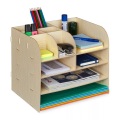B2X - Schreibtisch-Organizer mit Ablagefach, 28X35CM