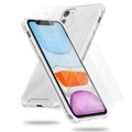 Hülle und 2x Tempered Schutzglas für Apple iPhone 11