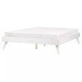 Bett mit Lattenrost aus MDF-Platte Retro BERRIC Bett mit Lattenrost aus MDF-Platte Retro BERRIC
