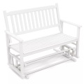 B2X - Gartenbank, One Size, Weiss