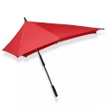 Senz, Senz - Stick Storm Regenschirm, XXL Passion Rot, One Size, Rot Bunt