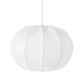 Beliani - Hängelampe aus Nylon Modern MARIARA, One Size, Weiss Bunt