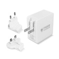 MUVIT, 30W USB-C Ladegerät + USB-C / USB-C Nylon Kabel