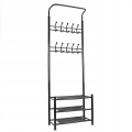Kleiderbügel mit Schuhregal - 192 x 65 x 30 cm Kleiderbügel mit Schuhregal - 192 x 65 x 30 cm