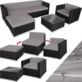 TecTake, Rattan Lounge Milano Rattan Lounge Milano
