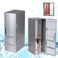 Cover-Discount, Mini Kühlschrank Mit Warmhalte Funktion Usb Unisex Grau