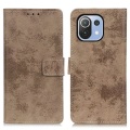 Xiaomi Mi 11 Lite - Vintage Etui Wildleder Optik