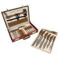 RoyaltyLine Fleisch und Messer Set in Aktentasche - 24 Teile