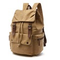 Canvas Vintage Laptop-rucksack, Rucksack Für Wandern, Reisen, Geräumige Tasche Unisex Braun ONE SIZE