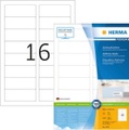 HERMA Adressetik. A4 weiss 88,9x33,8 mm Papier 1600 St.