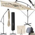 Sonnenschirm Sunna LED-Solar mit Kurbel 2,5 x 2,5 m Sonnenschirm Sunna LED-Solar mit Kurbel 2,5 x 2,5 m