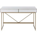 Kare Design, Schreibtisch Soran gold 120x50