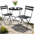 Bistrotisch Set Frieda, klappbar für 2 Personen UV-beständig Bistrotisch Set Frieda, klappbar für 2 Personen UV-beständig