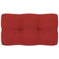 vidaXL Palettensofa-Kissen Rot 70x40x12 cm