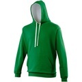 Kapuzenpullover Damen Grün L