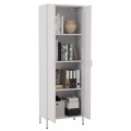 VCM - Stahl Schrank Büroschrank Flokas, One Size, Weiss