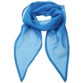 Chiffon Halstuch Damen Saphirblau ONE SIZE