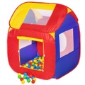 Spielzelt mit 200 Bällen Multicolor