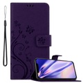 Hülle kompatibel mit Apple iPhone 13 MINI - Schutzhülle im Blumen Design mit Magnetverschluss, Standfunktion und Kartenfächern