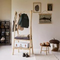 Kleiderständer aus Teak massiv für Kinder Kilim Kleiderständer aus Teak massiv für Kinder Kilim