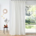 Vorhang Scenario Mit Schlaufen Unisex Beige 135x180 cm