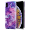 Hülle für Apple iPhone XS MAX aus TPU Silikon mit Muster Mosaik