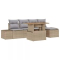vidaXL, VidaXL - Möbel für das leben im freien poly-rattan, One Size, Beige