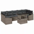 VidaXL - Outdoor-sofa poly-rattan, One Size, Beige