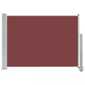 vidaXL Ausziehbare Seitenmarkise 80×300 cm Braun