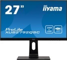 Iiyama XUB2792QSC-B1 LED-Monitor 68.6 cm (27 Zoll) EEK F (A - G) 2560 x 1440 Pixel WQHD 4 ms USB, HDMI®, DisplayPort,