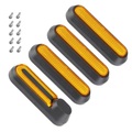 Schraubenabdeckungen Xiaomi M365 Orange Unisex Schwarz ONE SIZE