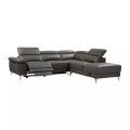 Relaxsofa Ecksofa Leder elektrisch Ecke Rechts PASCALINE Relaxsofa Ecksofa Leder elektrisch Ecke Rechts PASCALINE