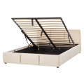 Beliani, Bett mit Bettkasten aus Samtstoff BOUSSE Bett mit Bettkasten aus Samtstoff BOUSSE