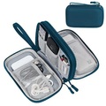 Kabeltasche, Elektronik Tasche Organizer, Kabel Organizer Kabeltasche Elektronik Zubehör Organizer Tasche Universal Tasche Für Zubehör Unisex Blau 12