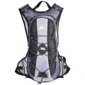 Mirror Hydration Rucksack 15 Liter Mit Trink Blase 2 Liter Unisex Silber