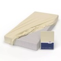 Lotus Bettwaren, Lotus Bettwaren - Jersey Fixleintuch Comfort, 140-160X200CM, Vanilla