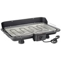 Korona 46117 Tisch Grill stufenloser Temperaturregler, Kontrollleuchte Schwarz